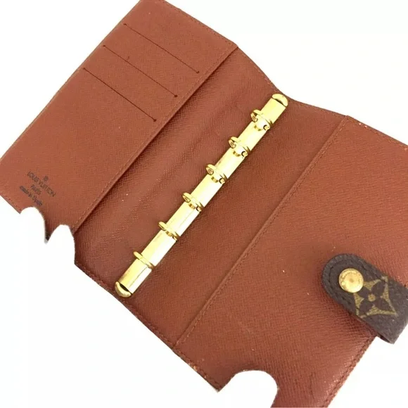 100% AUTHENTIC Louis Vuitton Monogram Agenda PM Notebook Cover/9Y0715 - Picture 5 of 8